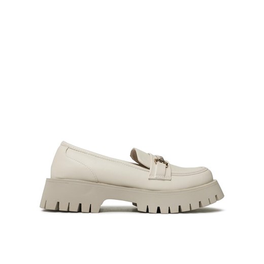 DeeZee Loafersy H3657-2 Beżowy ze sklepu MODIVO w kategorii Półbuty damskie - zdjęcie 185869833
