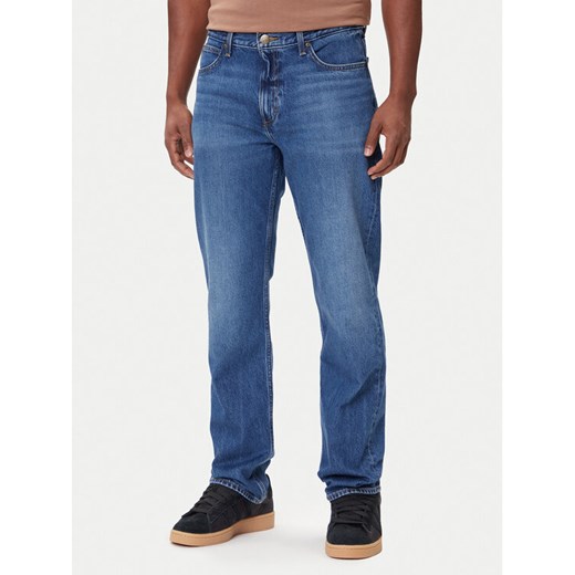 Lee Jeansy West 112364167 Niebieski Straight Fit ze sklepu MODIVO w kategorii Jeansy męskie - zdjęcie 185869870