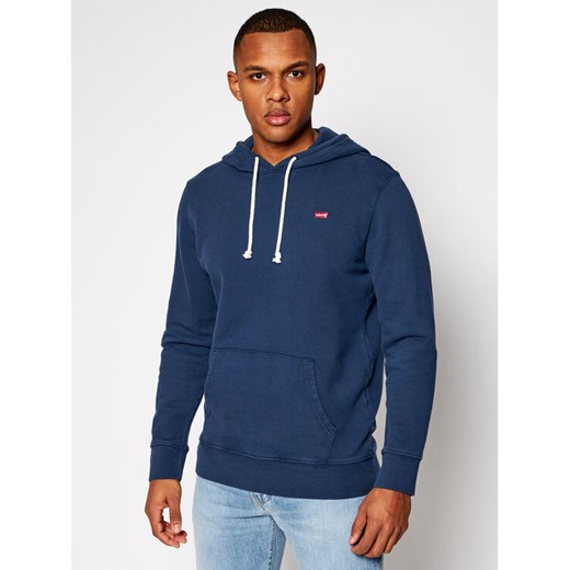 Levi's® Bluza Original 34581-0009 Granatowy Regular Fit ze sklepu MODIVO w kategorii Bluzy męskie - zdjęcie 185869973