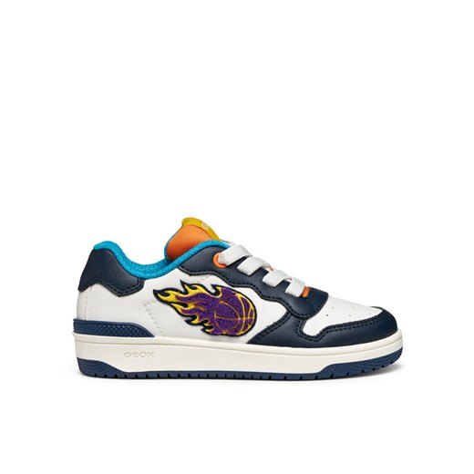 Geox Sneakersy J Washiba J56LQB 000BC C0899 D Biały ze sklepu MODIVO w kategorii Buty sportowe dziecięce - zdjęcie 185870012
