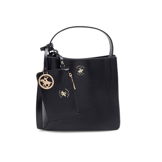 Beverly Hills Polo Club Torebka BHPC-W-04-A23 Czarny ze sklepu MODIVO w kategorii Torebki damskie - zdjęcie 185870033