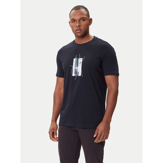 Armani Exchange T-Shirt XM001440 AF10358 UB101 Granatowy Regular Fit ze sklepu MODIVO w kategorii T-shirty męskie - zdjęcie 185870051
