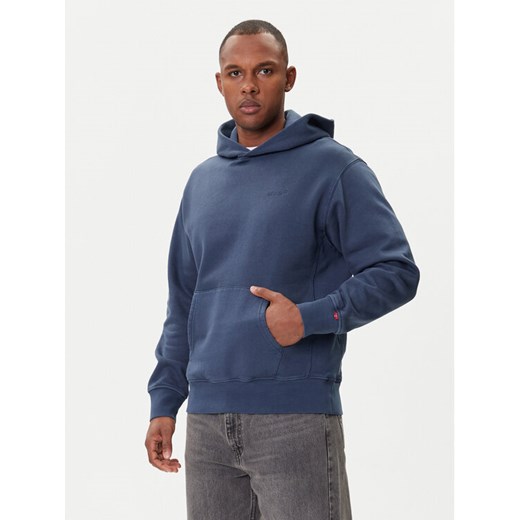 Levi's® Bluza Authentic A8435-0020 Niebieski Relaxed Fit ze sklepu MODIVO w kategorii Bluzy męskie - zdjęcie 185870061
