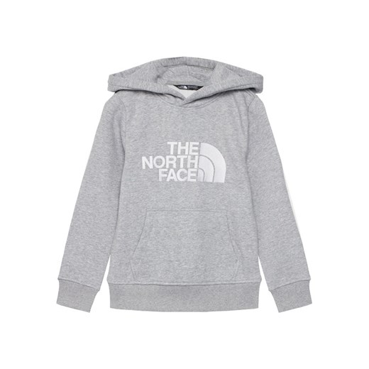 The North Face Bluza Drew Peak NF0A8EHH Szary Relaxed Fit ze sklepu MODIVO w kategorii Bluzy chłopięce - zdjęcie 185870094