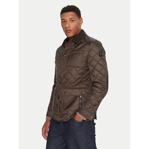 Milestone Kurtka przejściowa MSSantos 530400 60655 Khaki Regular Fit ze sklepu MODIVO w kategorii Kurtki męskie - zdjęcie 185870124