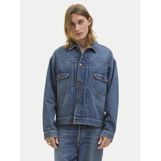 Jack&Jones Kurtka jeansowa Miles 12283761 Niebieski Regular Fit ze sklepu MODIVO w kategorii Kurtki męskie - zdjęcie 185870160