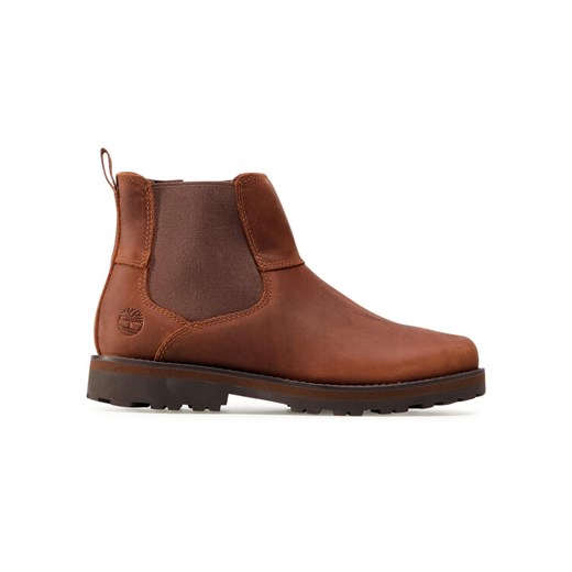 Timberland Trapery Courma Kid TB0A28QW358 Brązowy ze sklepu MODIVO w kategorii Botki - zdjęcie 185870161