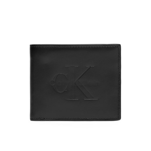 Calvin Klein Portfel męski Bold Billfold LV04D1155G Czarny ze sklepu MODIVO w kategorii Portfele męskie - zdjęcie 185870172