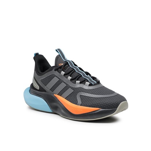 adidas Sneakersy Alphabounce+ Sustainable Bounce Lifestyle Running Shoes HP6140 Szary ze sklepu MODIVO w kategorii Buty sportowe męskie - zdjęcie 185870183