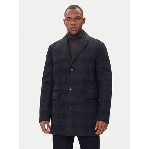 Geox Płaszcz zimowy Claudio M5615A T3289 F0388 Granatowy Regular Fit ze sklepu MODIVO w kategorii Płaszcze męskie - zdjęcie 185870230