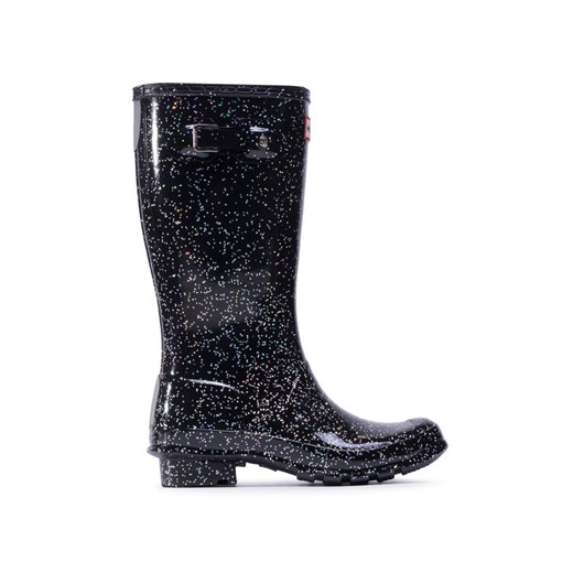 Hunter Kalosze Org Kids Giant Glitter Boots JFT6075RGT Czarny ze sklepu MODIVO w kategorii Kalosze dziecięce - zdjęcie 185870243