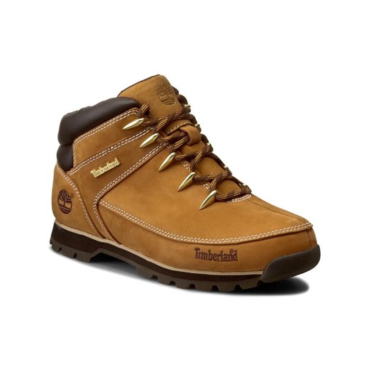 Timberland Trapery Euro Sprint A122I/TB0A122I2311 Brązowy ze sklepu MODIVO w kategorii Buty trekkingowe męskie - zdjęcie 185870320