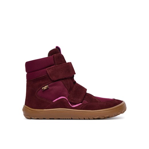 Froddo Kozaki Barefoot Tex Winter Tl G3160247-6T DD Bordowy ze sklepu MODIVO w kategorii Buty zimowe dziecięce - zdjęcie 185870413
