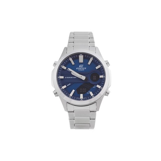 Casio Zegarek EdeficeEFV-C120D-2AEF Srebrny ze sklepu MODIVO w kategorii Zegarki - zdjęcie 185870432