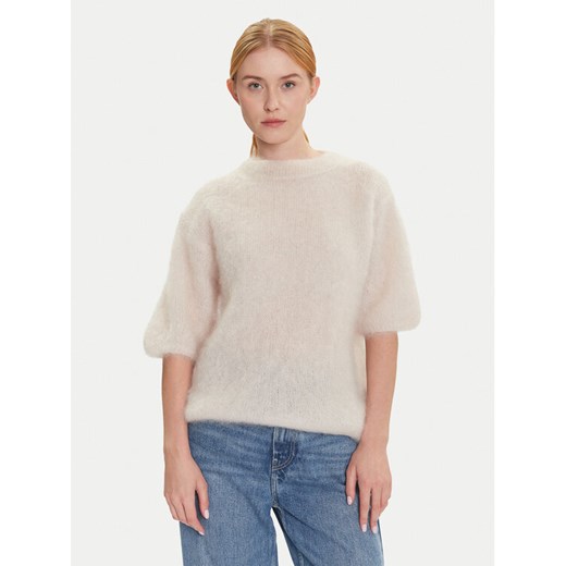 Dixie Sweter M277Y101A Écru Relaxed Fit ze sklepu MODIVO w kategorii Swetry damskie - zdjęcie 185870471