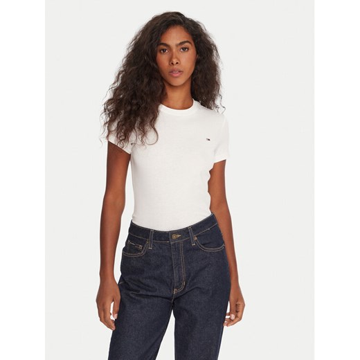 Tommy Jeans Komplet 2 t-shirtów DW0DW21366 Kolorowy Slim Fit ze sklepu MODIVO w kategorii Bluzki damskie - zdjęcie 185870544