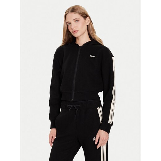 Guess Bluza V5BQ17 KCX52 Czarny Regular Fit ze sklepu MODIVO w kategorii Bluzy damskie - zdjęcie 185870651