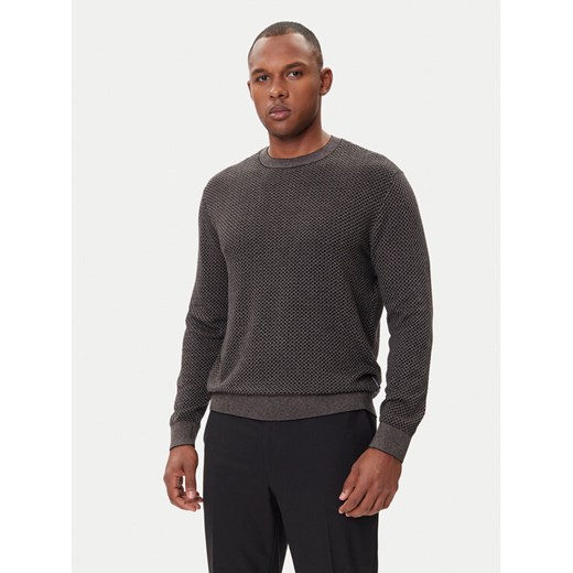 Armani Exchange Sweter XM001913 AF18841 FC012 Czarny Slim Fit ze sklepu MODIVO w kategorii Swetry męskie - zdjęcie 185870684