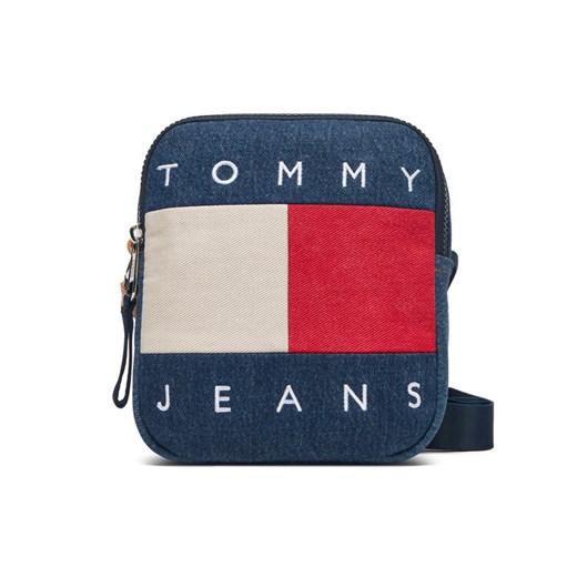Tommy Jeans Saszetka Tjm Archive Denim Reporter AM0AM13814 Niebieski ze sklepu MODIVO w kategorii Torby męskie - zdjęcie 185870690