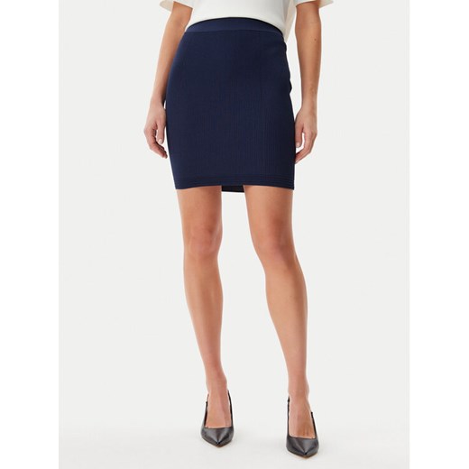 Guess Spódnica ołówkowa W5GD88Z3L10 Niebieski Regular Fit ze sklepu MODIVO w kategorii Spódnice - zdjęcie 185870701