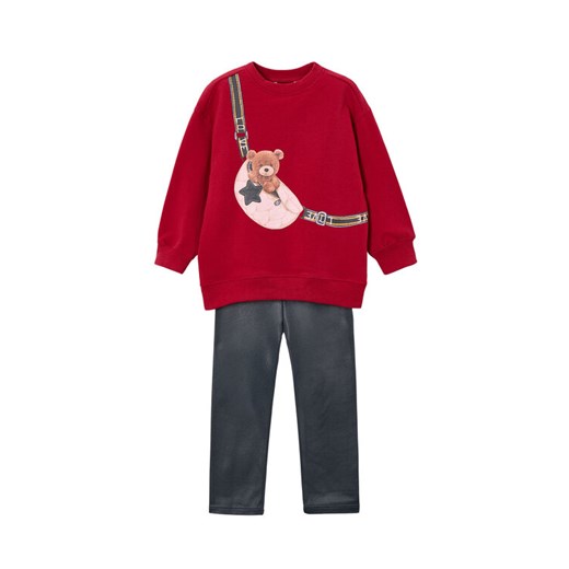 Mayoral Komplet bluza i legginsy 4727 Kolorowy Regular Fit ze sklepu MODIVO w kategorii Komplety dziewczęce - zdjęcie 185870771