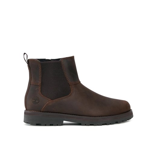 Timberland Trzewiki Courma Kid Chelsea TB0A28PY9311 Brązowy ze sklepu MODIVO w kategorii Buty zimowe dziecięce - zdjęcie 185870784