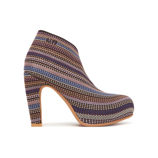 United Nude Botki Fold Hi II 1087065905 Brązowy ze sklepu MODIVO w kategorii Botki - zdjęcie 185870810