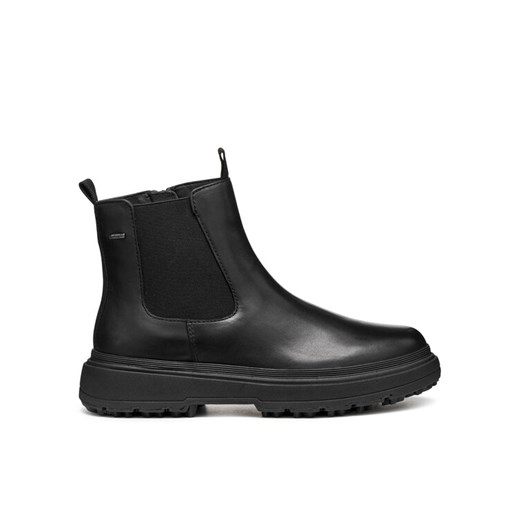 Geox Botki D Lamidie + Grip Abx D46XMD 00043 C9999 Czarny ze sklepu MODIVO w kategorii Botki - zdjęcie 185870841