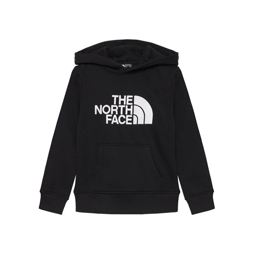 The North Face Bluza Drew Peak NF0A8EHH Czarny Relaxed Fit ze sklepu MODIVO w kategorii Bluzy chłopięce - zdjęcie 185870893