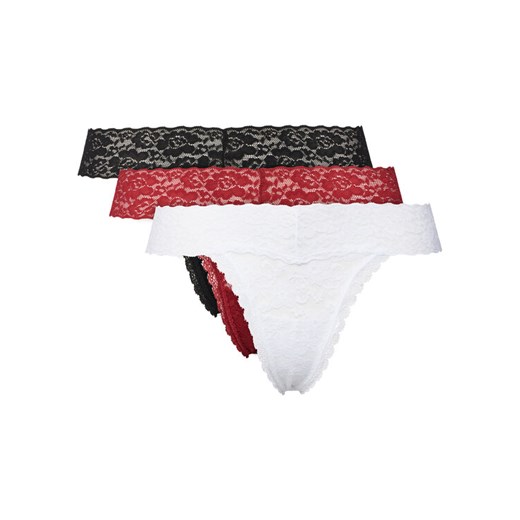 Guess Komplet 3 par stringów O5RG18 KC5L0 Kolorowy ze sklepu MODIVO w kategorii Majtki damskie - zdjęcie 185870903