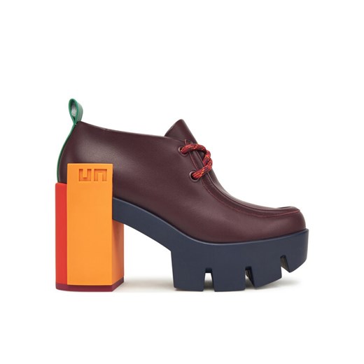 United Nude Półbuty Grip Moc Mid 1095792416 Bordowy ze sklepu MODIVO w kategorii Półbuty damskie - zdjęcie 185870923