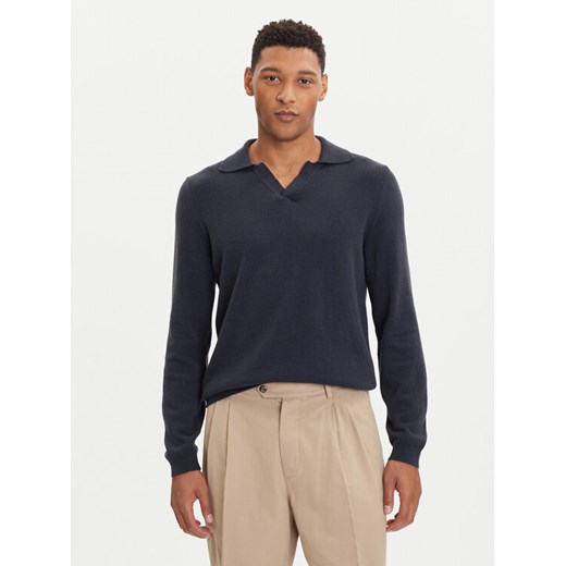 Marc O'Polo Sweter 529 5144 60150 Granatowy Regular Fit ze sklepu MODIVO w kategorii Swetry męskie - zdjęcie 185870952