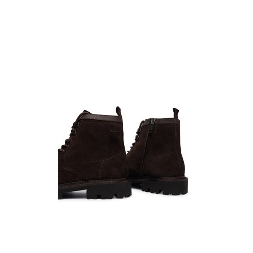 BOSS Trzewiki Calev 50552568 Brązowy 45 MODIVO