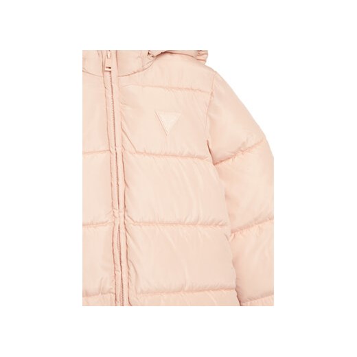 Guess Kids Płaszcz zimowy J5BL15 WB240 Różowy Regular Fit 12Y MODIVO