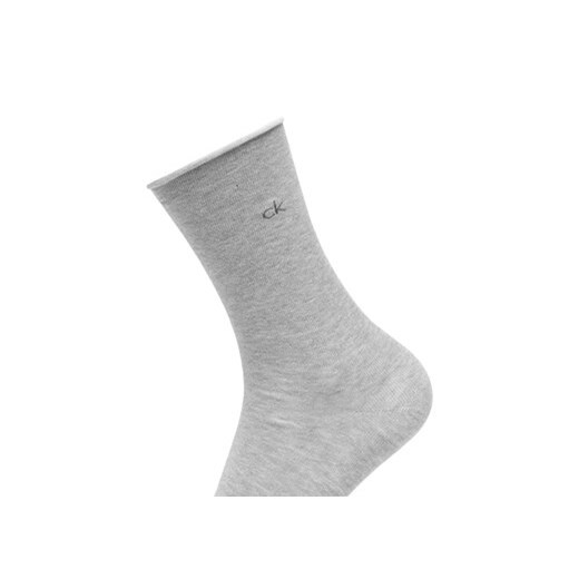 Calvin Klein Zestaw 3 par wysokich skarpet damskich 701234368 Szary Calvin Klein 35_38 MODIVO