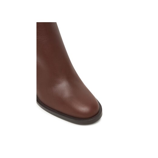 Max Mara Botki Midiboot80 25247960726 Brązowy Max Mara 38 MODIVO