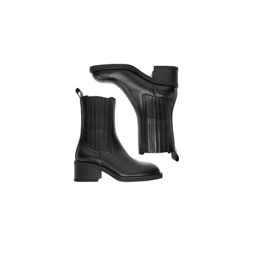 Gino Rossi Botki EO-LOARA-SL061 Czarny Gino Rossi 38 MODIVO