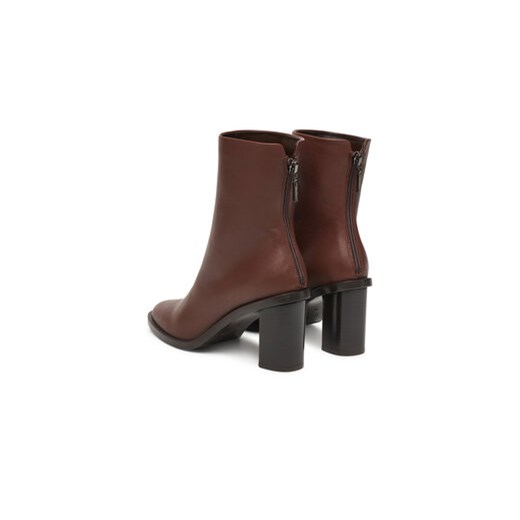 Max Mara Botki Midiboot80 25247960726 Brązowy Max Mara 38 MODIVO
