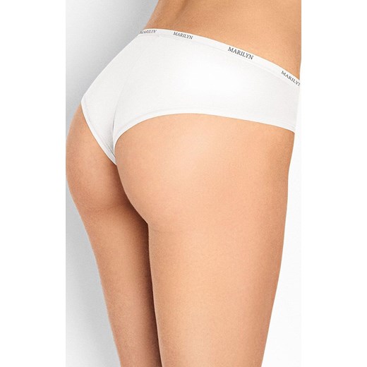 Marilyn figi damskie brazyliany białe Julia, Kolor biały, Rozmiar L, Marilyn ze sklepu Primodo w kategorii Majtki damskie - zdjęcie 185882642