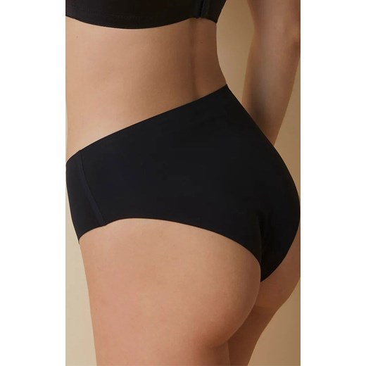 Bezszwowe figi damskie czarne Braga 502, Kolor czarny, Rozmiar 2XL, Selene ze sklepu Primodo w kategorii Majtki damskie - zdjęcie 185882811