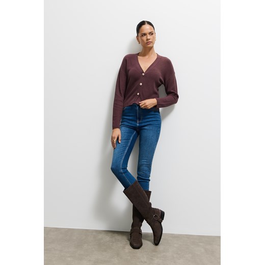 Mohito - Jeansy skinny - niebieski ze sklepu Mohito w kategorii Jeansy damskie - zdjęcie 185884640