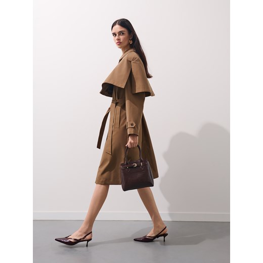 Mohito - Torebka shopper - ciemnobrązowy ze sklepu Mohito w kategorii Torby Shopper bag - zdjęcie 185885221