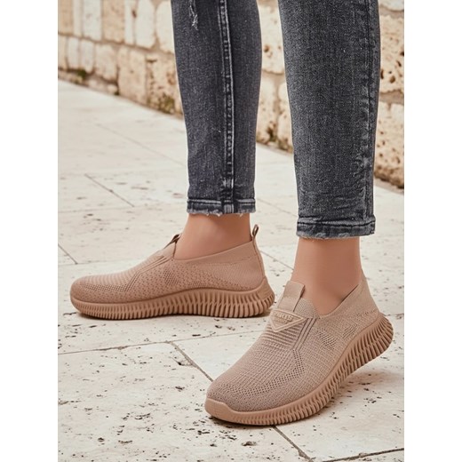 Royalfashion Wsuwane damskie materiałowe buty sportowe Serra ze sklepu royalfashion.pl w kategorii Buty sportowe damskie - zdjęcie 185885440