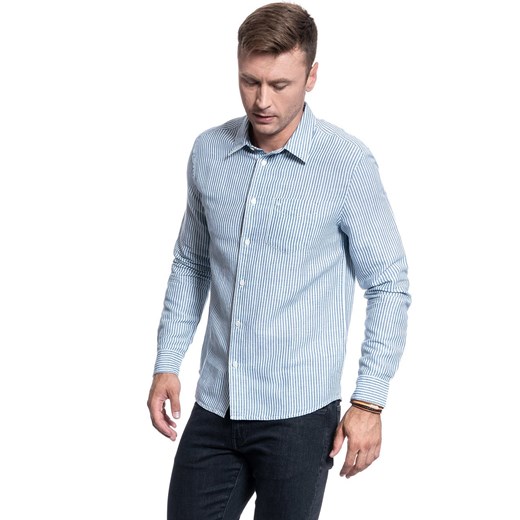 WRANGLER LS 1 PKT SHIRT REAL WHITE W5A9LOXW1 112130088 ze sklepu YouNeedit.pl w kategorii Koszule męskie - zdjęcie 185886092