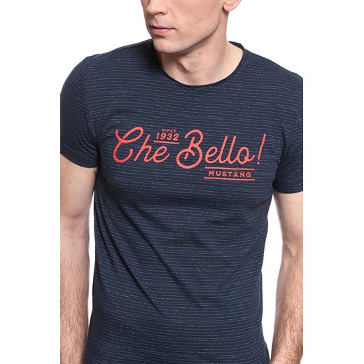 MĘSKI T-SHIRT MUSTANG AARON C STRIPE + AW 1008959 11559 Mustang M YouNeedit.pl