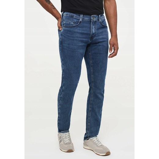 MUSTANG OREGON TAPERED K MĘSKIE SPODNIE JEANSOWE JEANSY DENIM BLUE 1012565 5000 883 ze sklepu YouNeedit.pl w kategorii Jeansy męskie - zdjęcie 185886574