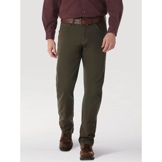 WRANGLER RIGGS WORKWEAR TECHNICIAN LODEN 3W045LD ze sklepu YouNeedit.pl w kategorii Spodnie męskie - zdjęcie 185887162