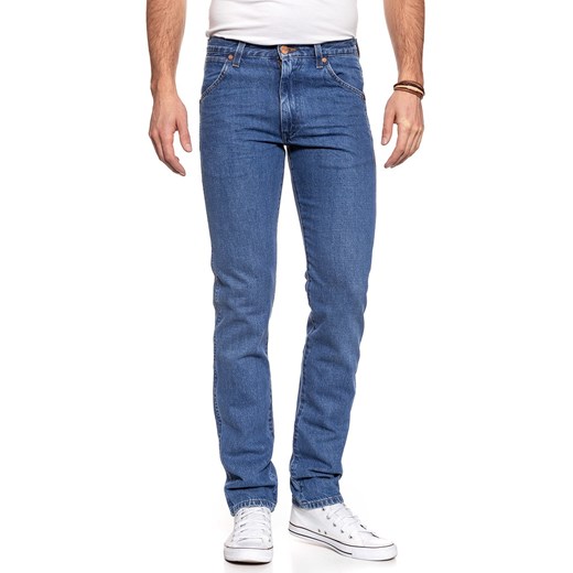 SPODNIE MĘSKIE WRANGLER STRAIGHT B&Y PITSTOP W11TGX161 112126029 ze sklepu YouNeedit.pl w kategorii Jeansy męskie - zdjęcie 185887264