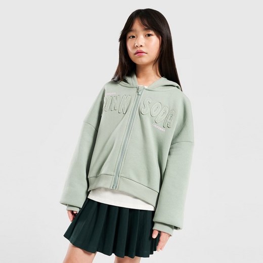 PINK&amp;SODA  BLUZA ROZPINANA Z KAPTUREM SAGE CROP ze sklepu JD Sports  w kategorii Bluzy dziewczęce - zdjęcie 185887432