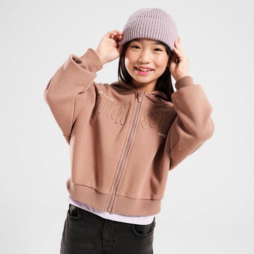 PINK&amp;SODA  BLUZA ROZPINANA Z KAPTUREM SAGE CROP ze sklepu JD Sports  w kategorii Bluzy chłopięce - zdjęcie 185887434